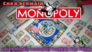 cara bermain monopoli yang benar, ikuti cara mainnya langsung !! seru banget..
