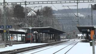 Züge im Schnee trainfart - lost episode