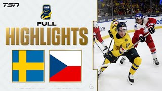 Sweden vs. Czechia FULL HIGHLIGHTS -- 2024 World Junior Championship Semi-Final