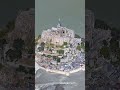 🇫🇷 Aerial View of Mont-Saint-Michel | Magical Island Fortress from the Sky 🌊🏰