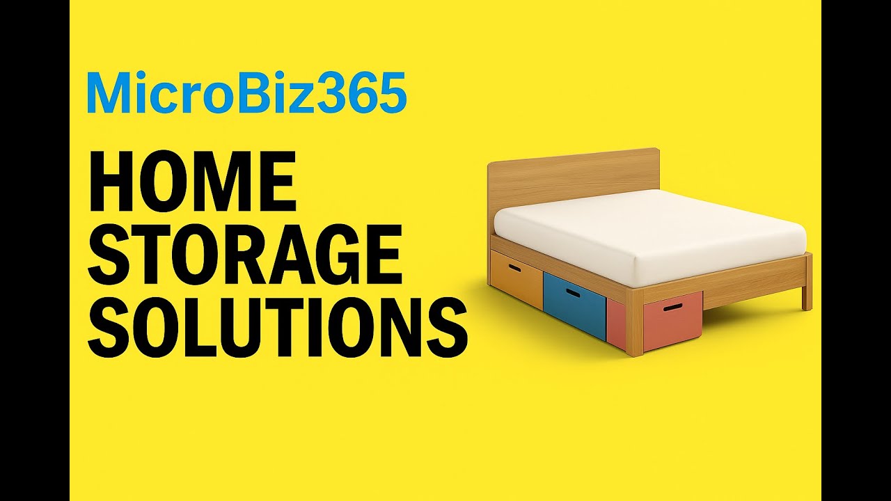 MicroBiz365: Sell Home Storage That Declutters and Delivers