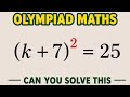 Olympiad Mathematics|| China Can You Solve This? 99% Don't get This Right!