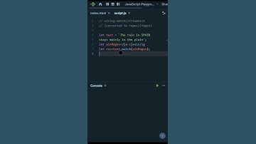 JavaScript Tricks | String.match() Method | #shorts #codingshorts