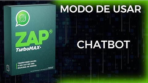 Função Chatbot no programa Zap Turbo Max Software Original®️