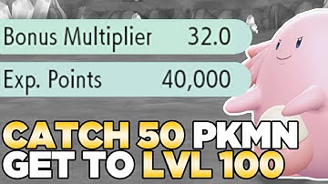 How to Easy EASY EXP in Pokemon Let
