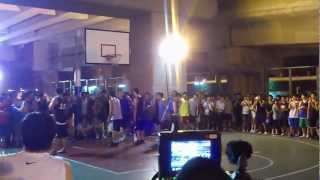 20120828晚間新生橋下鬥牛場David Lee & Jeremy Lin -第二場對決NSN U19冠軍隊