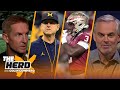 Jim Harbaugh potential fit with Bears, is the CFP right without Florida State? | CFB | THE HERD