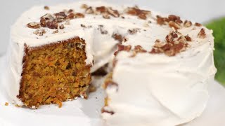 Perfectly Moist CARROT POUND CAKE RECIPE from scratch ❌ No Butter | w/ Pineapple and Toasted Pecans screenshot 3