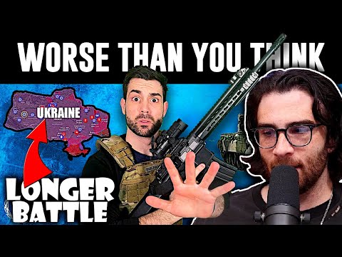 Thumbnail for HasanAbi reacts to Ukraine War: The 40 mile Convoy is WORSE than YOU Think | Task & Purpose