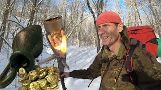 Cooking in the Snow 🔥 Winter Survival Amazing Army Skills Treasure Hunting Bushcraft Skills Winter