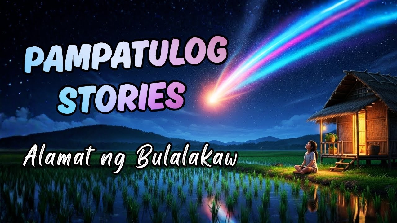 PAMPATULOG STORIES | Alamat Ng Bulalakaw | Pampatulog Na Kwento - Relaxing and Calming stories