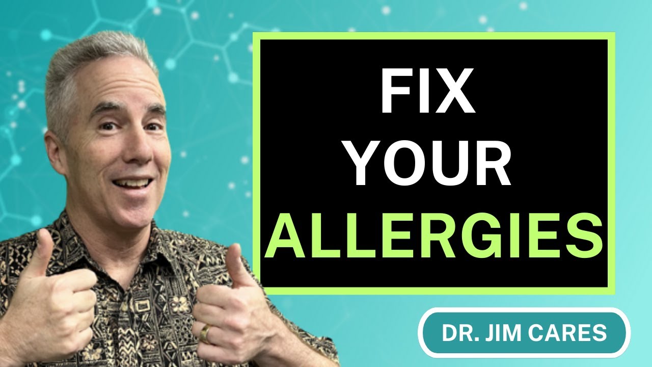 Steps to Getting Rid of Allergies | Dr. Jim Cares Podcast #21 - YouTube