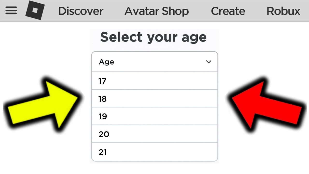 How To Change Your AGE On ROBLOX If UNDER 13 Change Birthday In 