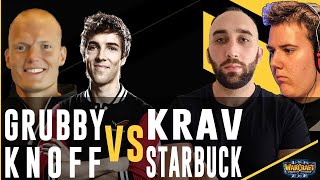 WC3 - 2v2 Showmatch - Grubby & Knoff vs. KraV & Starbuck