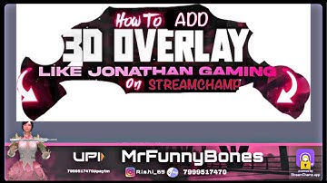 HOW TO ADD 3D ANIMATED OVERLAY ON STREAMCHAMP APP| BGMI IOS