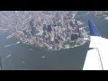 Fantastic Bird's-eye View of New York City! Landing in LaGuardia