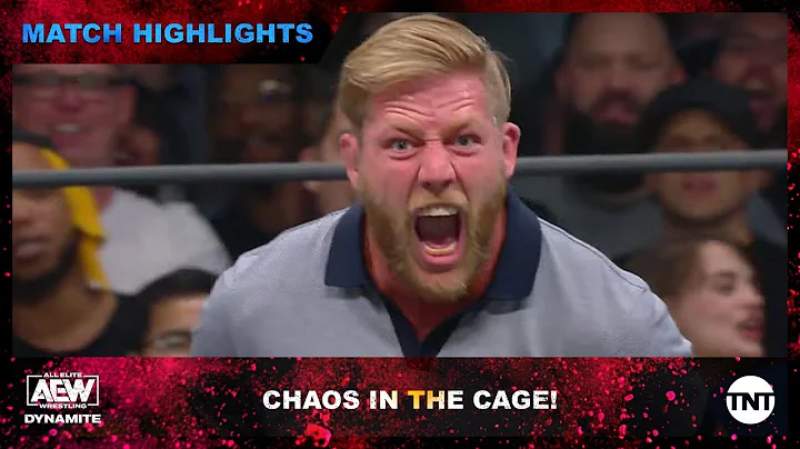 Jake Hager Makes a Statement During the AEW Dynami...