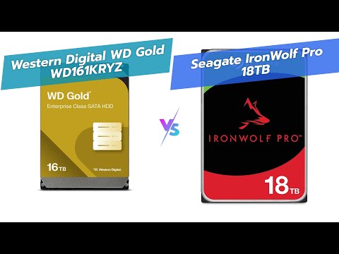 WD Gold 16TB Internal HDD vs Seagate IronWolf Pro 18TB: Enterprise Storage Showdown! 💾🆚🚀