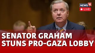 US Senator Lindsey Graham Speaks To Reporters At The King David Hotel In Jerusalem | News18 Live