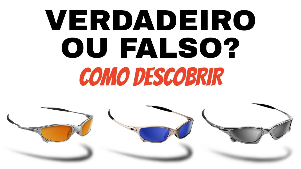 OAKLEY ORIGINAL OU FALSO: Como descobrir 