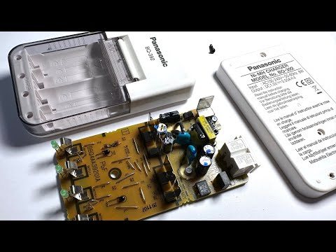 Panasonic BQ 392 Battery Charger Teardown - YouTube