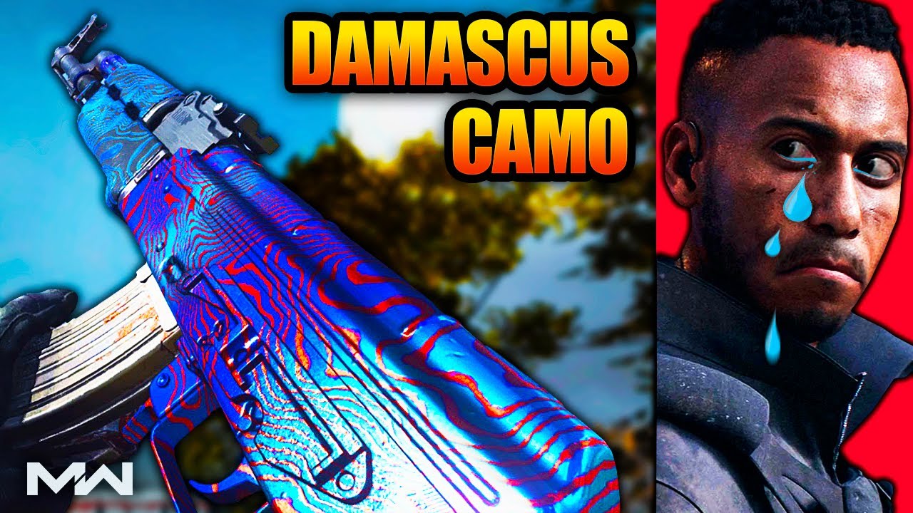 UNLOCKED DAMASCUS CAMO! And it still kinda sucks... | Modern Warfare Damascus Gameplay