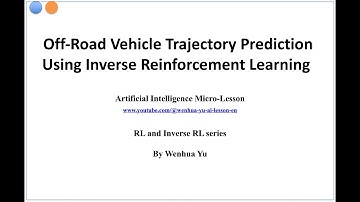 Off-Road Vehicle Trajectory Prediction Using Inverse Reinforcement Learning