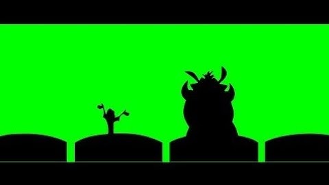 Timon and Pumbaa Interrupt 2 Green Screen (Widescreen Scope)