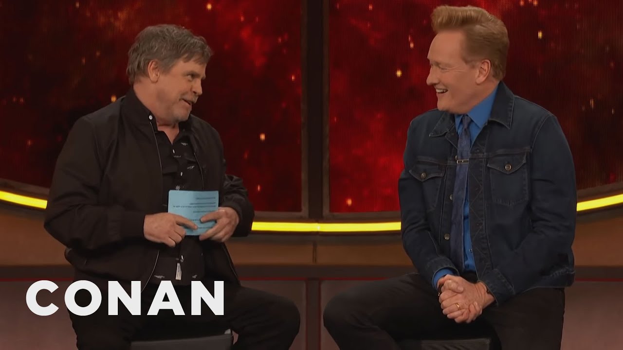 Mark Hamill Gives Conan The Comic-Con® Citizenship Test - CONAN on TBS