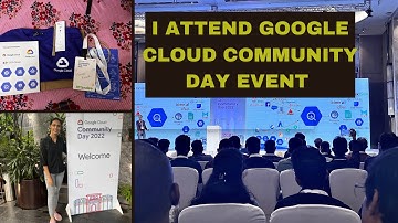 I Attended Google Cloud Community Day Event For The First Time | #gdgpune #gdg Pune #eventvlog #pune