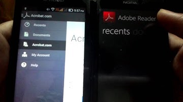 75) Adobe reader app-windows phone vs android