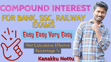 Compound Interest - Shortcuts in Tamil /Part-5/QuarantineQuants
