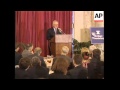 USA HONG KONG GOVERNOR CHRIS PATTEN CHINA SPEECH UPDATE 