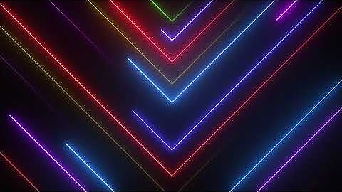 4K VJ Loops #59 Animated Video Background - Saber Lighting Frame for Edits - Background video