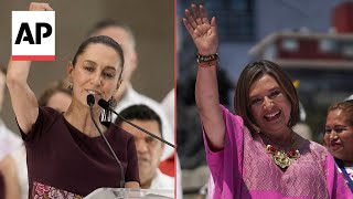 Mixed feelings in Mexico as two women vie for country's presidency