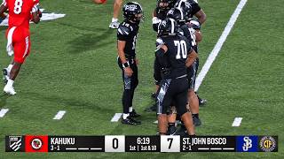 Kahuku vs. St. John Bosco | NATIONAL POWERHOUSE CLASH! 🔥🏈 | FULL GAME screenshot 1