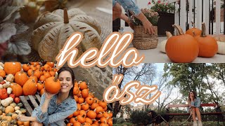 Hello ősz! 🍂🎃 // tökvásár, csajos est, tökformájú házi kenyér │ Karin Dragos