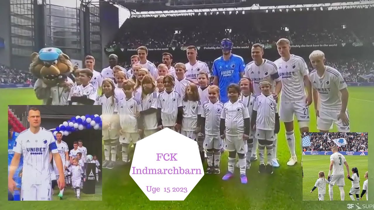 FCK FODBOLDKAMP - INDMARCHBARN FOR SMIL FONDEN