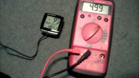 Smoothed and rectified voltage from hub dynamo