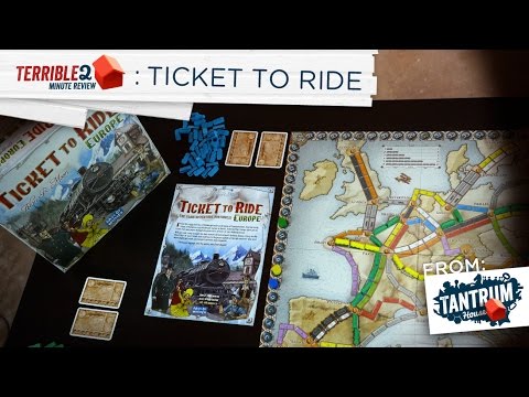 tabletop simulator TANTRUM HOUSE | Ticket to Ride Review