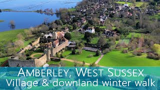 Amberley, West Sussex; flooded!