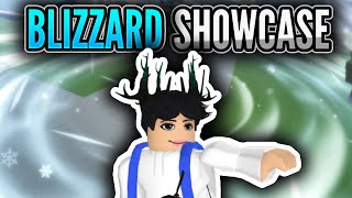 NEW Blizzard Fruit All Skills Showcase - Roblox Blox fruits 