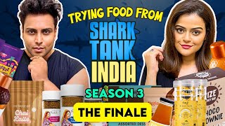 Only Eating SHARK TANK INDIA Season 3 Food - The Finale 🦈 #sharktankindia