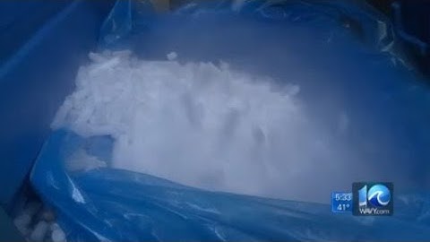 Dry ice used for COVID-19 vaccine transportation now in big demand for local company