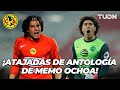 ¡ÉPICAS! Grandes ATAJADONES de Memo Ochoa en el fútbol mexicano | TUDN