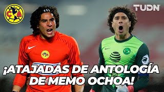 ¡ÉPICAS! Grandes ATAJADONES de Memo Ochoa en el fútbol mexicano | TUDN