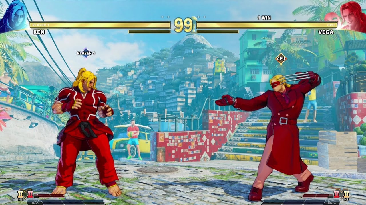 Ken vs Vega [Street Fighter II] 