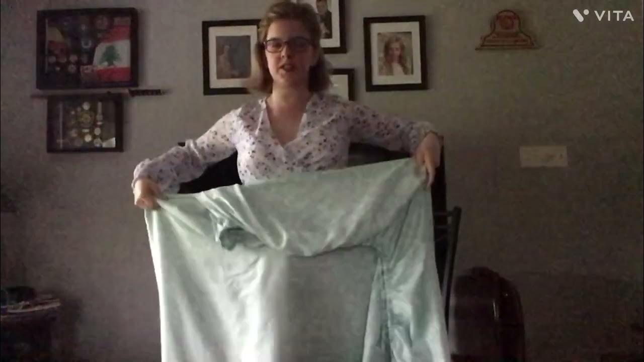 How to fold a fitted bed sheet YouTube