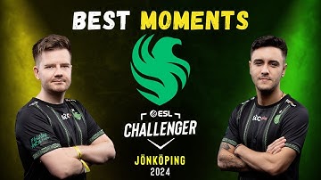 BEST MOMENTS - Falcons | ESL Challenger Jönköping 2024