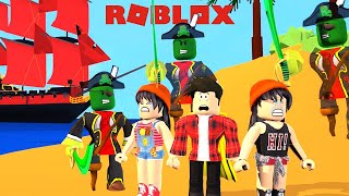 ATAQUE DOS PIRATAS FANTASMAS !!! (ROBLOX CRUISE STORY)